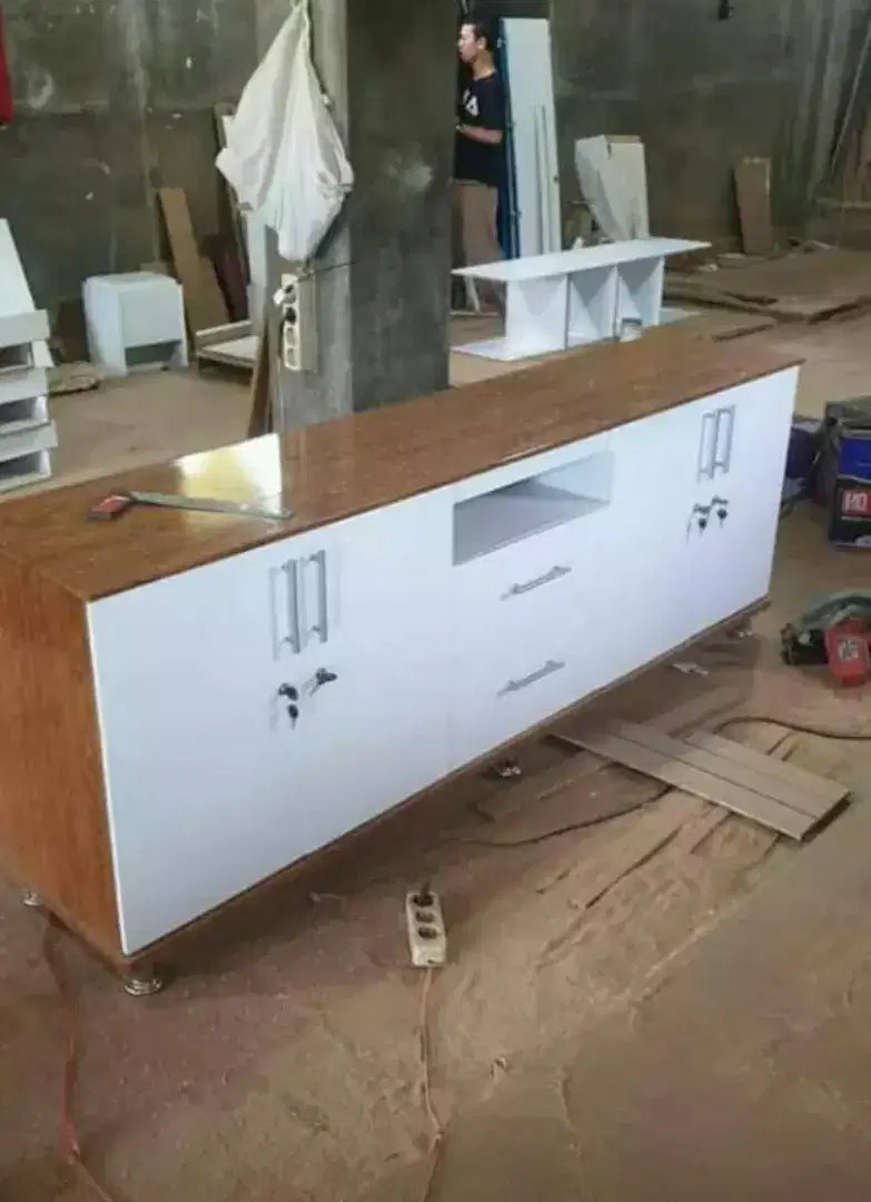 COD meja/ Buffet TV modern minimalis ukuran 2mtr