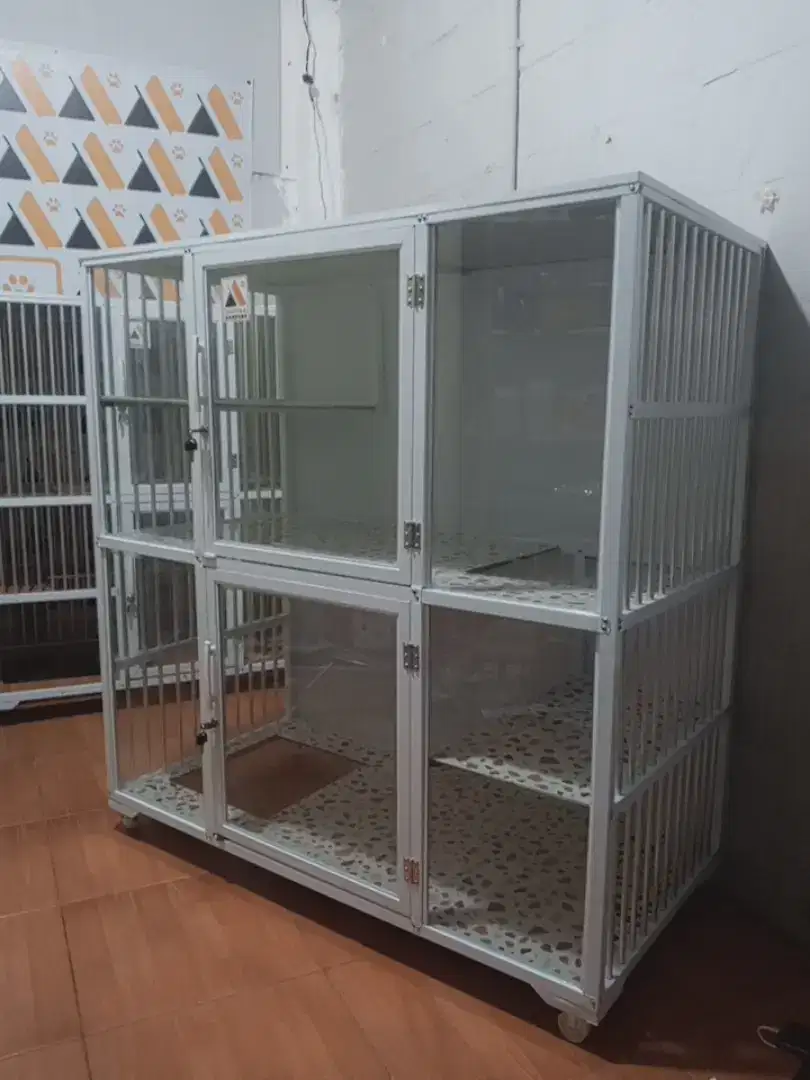 Kandang kucing grade p