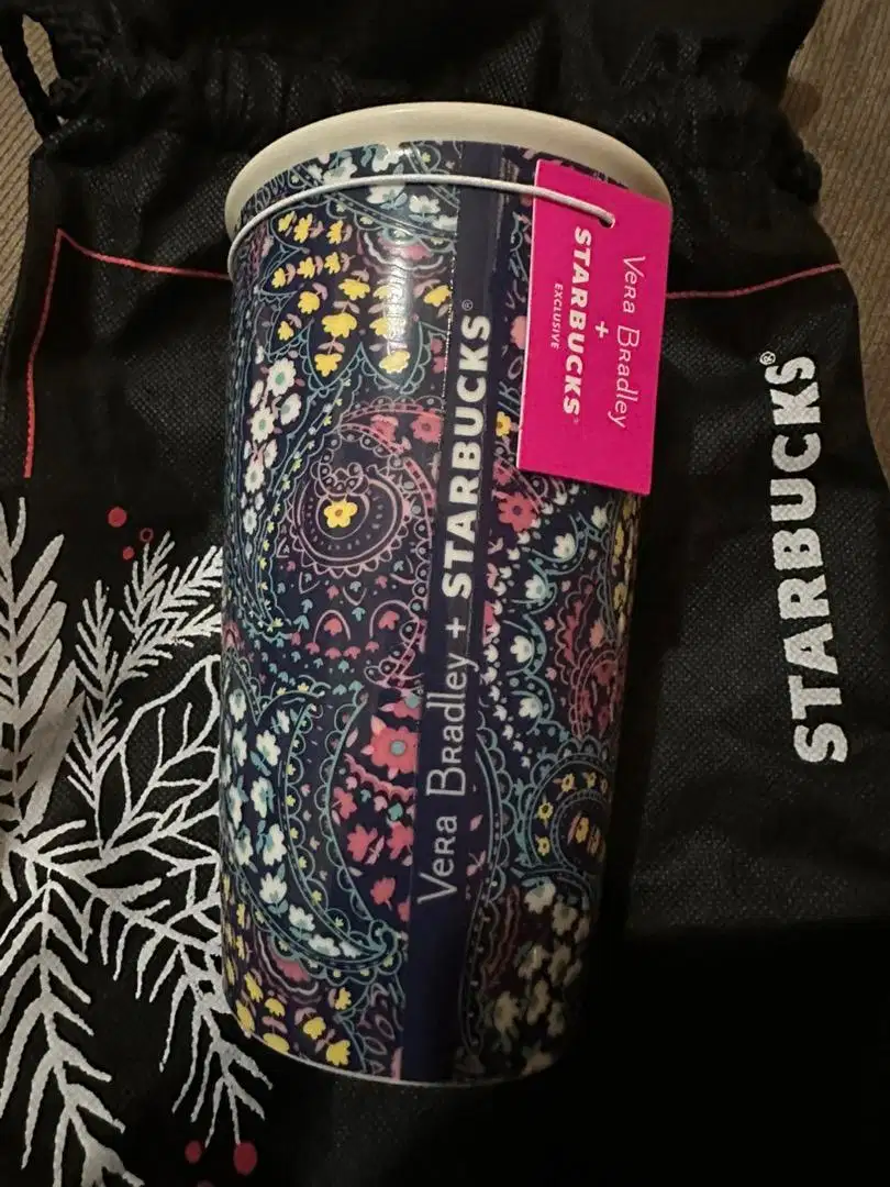 Starbucks x Vera Bradley Ceramic Tumbler