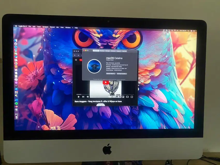 Imac 21,5  late 2013 udah upgrade ke ssd