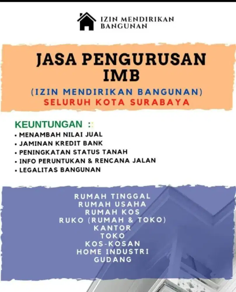 Jasa pembuatan skrk imb/pbg