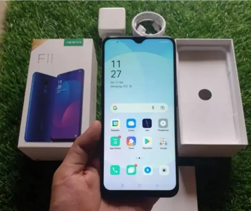 Murah oppo F11 6/128 lkp mulus normal, bs kredit/bs TT