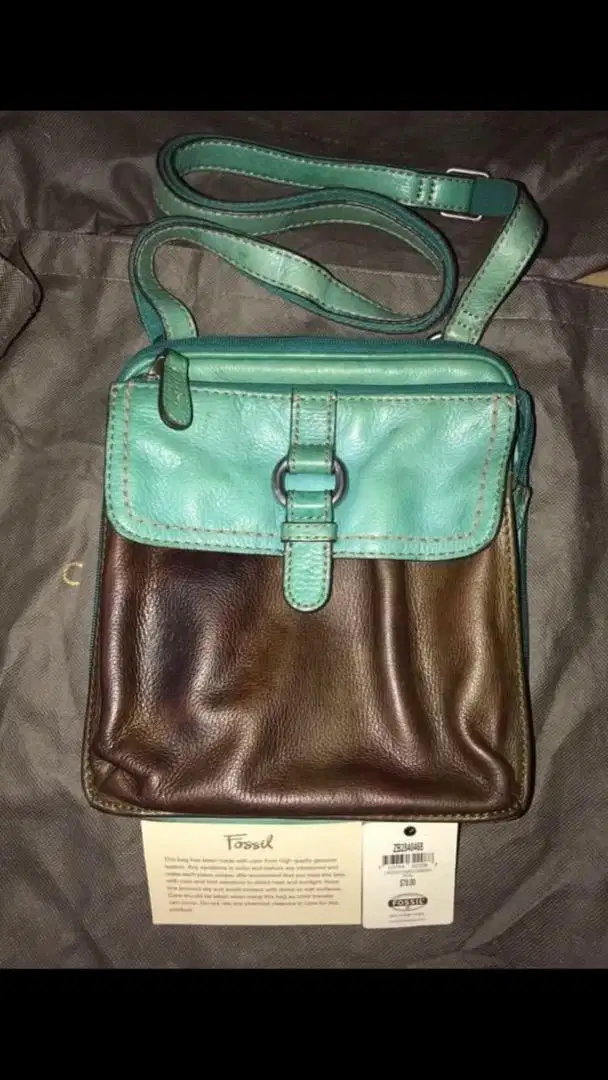 FOSSIL SLINGBAG/ CROSSBODY (GREEN)