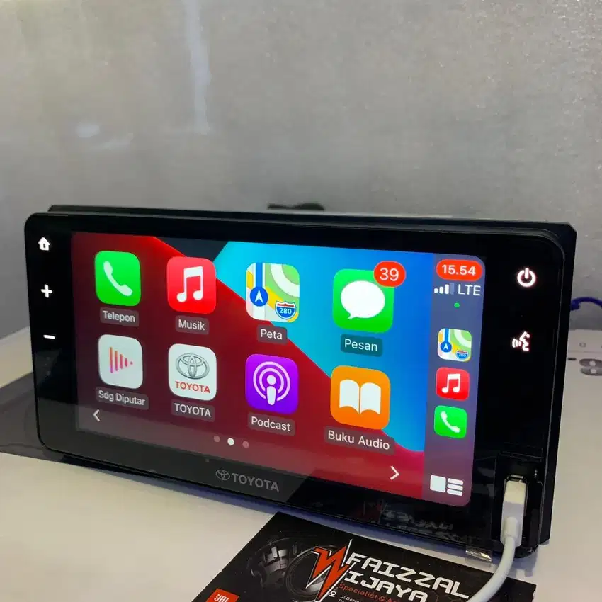 Head unit Toyota rush yaris 2022 Apple carplay android auto