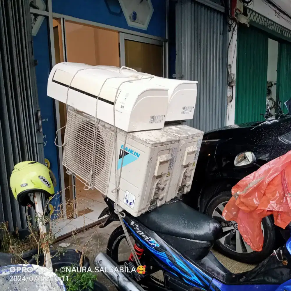 Jual beli ac bekas seken rusak dan mati Sharp gree Daikin panasonic lg
