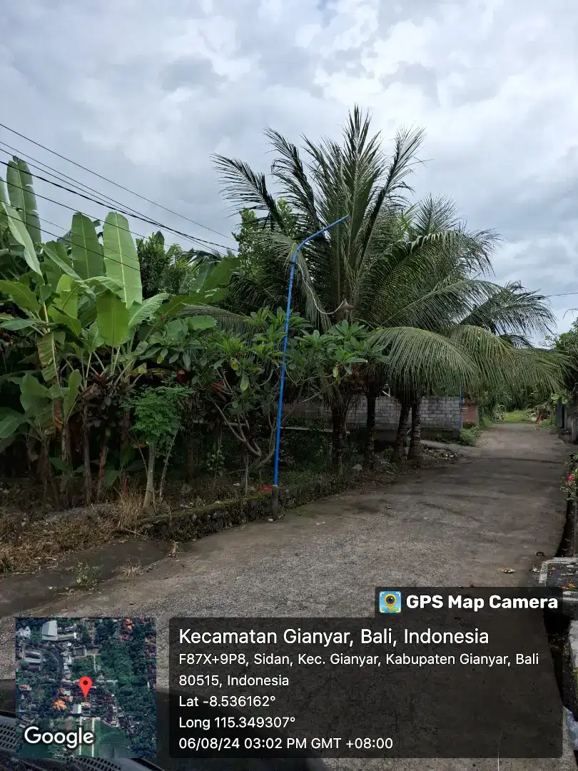 Kavling Pemukiman prospek Cuan Ds.Sidan Gianyar  Bali