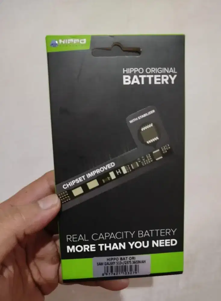 Batrei Samsung S10 plus merk Hippo dobel power