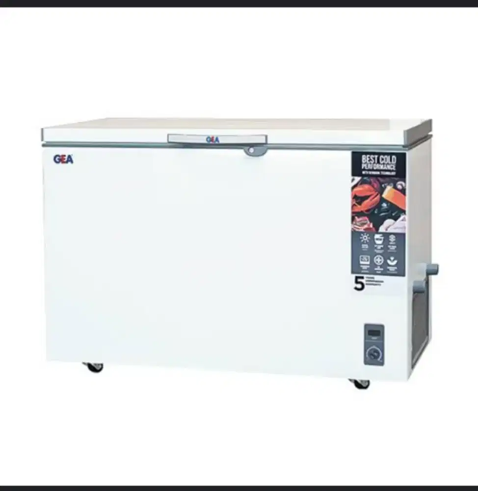 Cuci gudang NEW GEA Chest Freezer AB-396TX Garansi