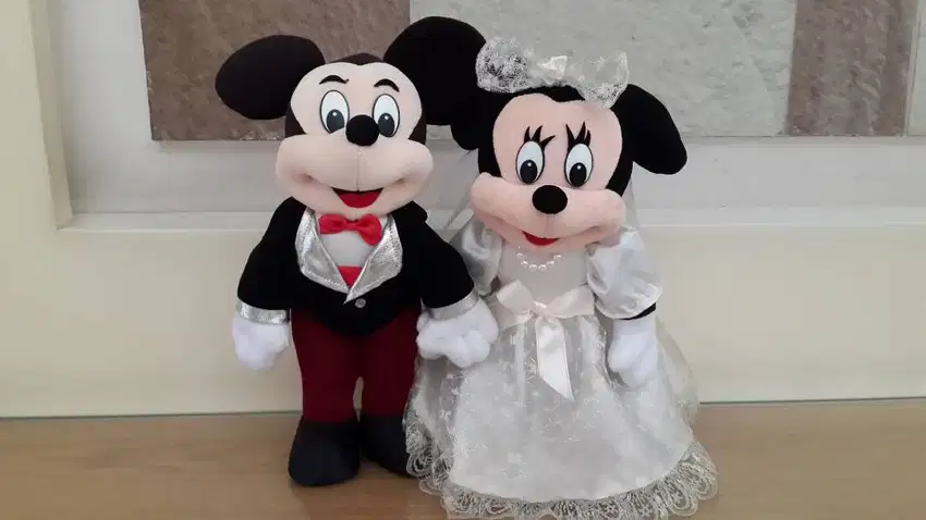 Mickey Bride & Groom Doll