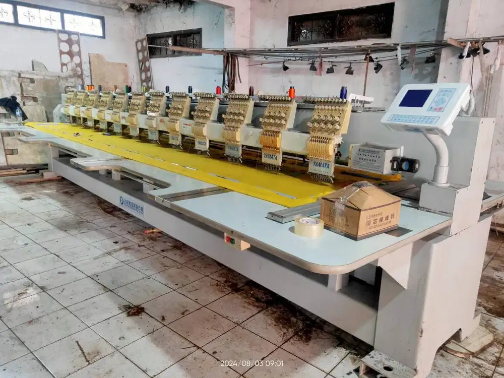 Mesin Bordir Komputer Otomatis Bergaransni Free Instalasi Pemasangan