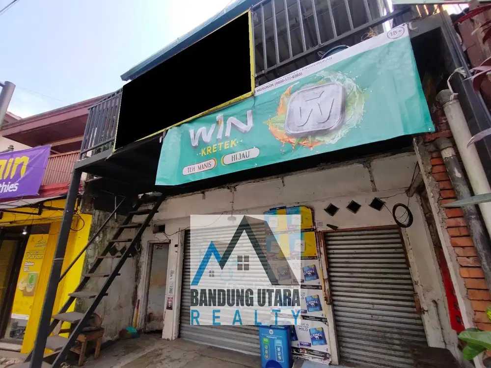 Dijual Cepat Ruko di Mainroad Dago Good Location Row Jalan Besar