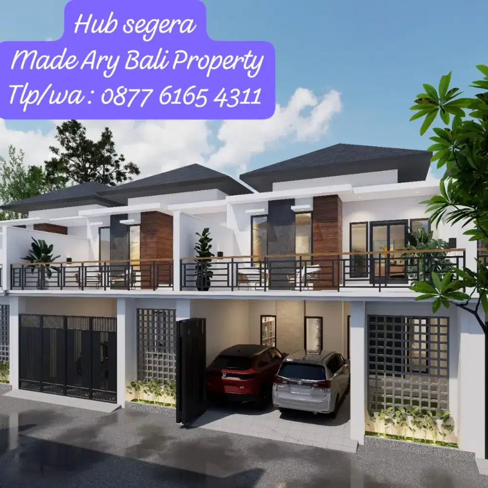Rumah  Cluster /Indent di Gatsu barat denpasar