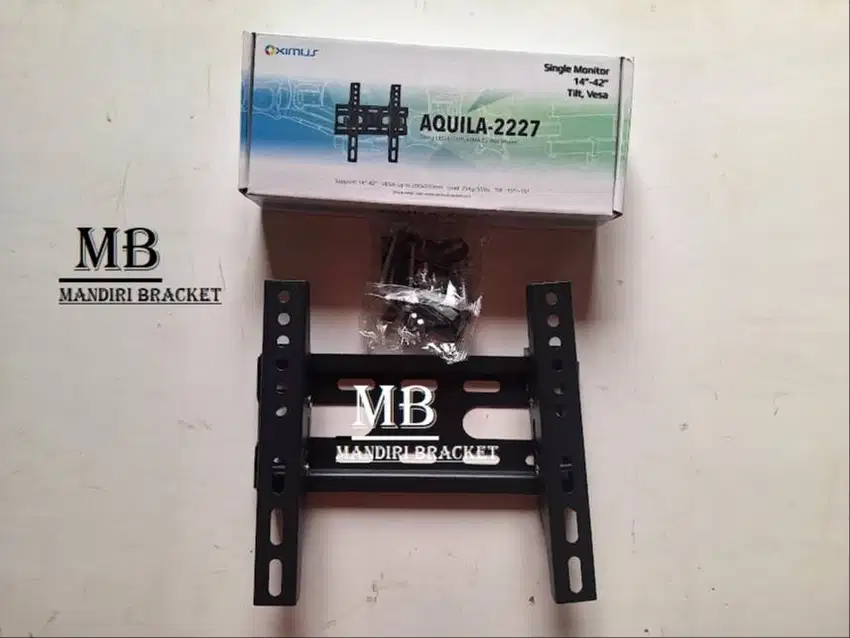 BRACKET TV LED LCD MONITOR 14-32 nunduk 15derajat