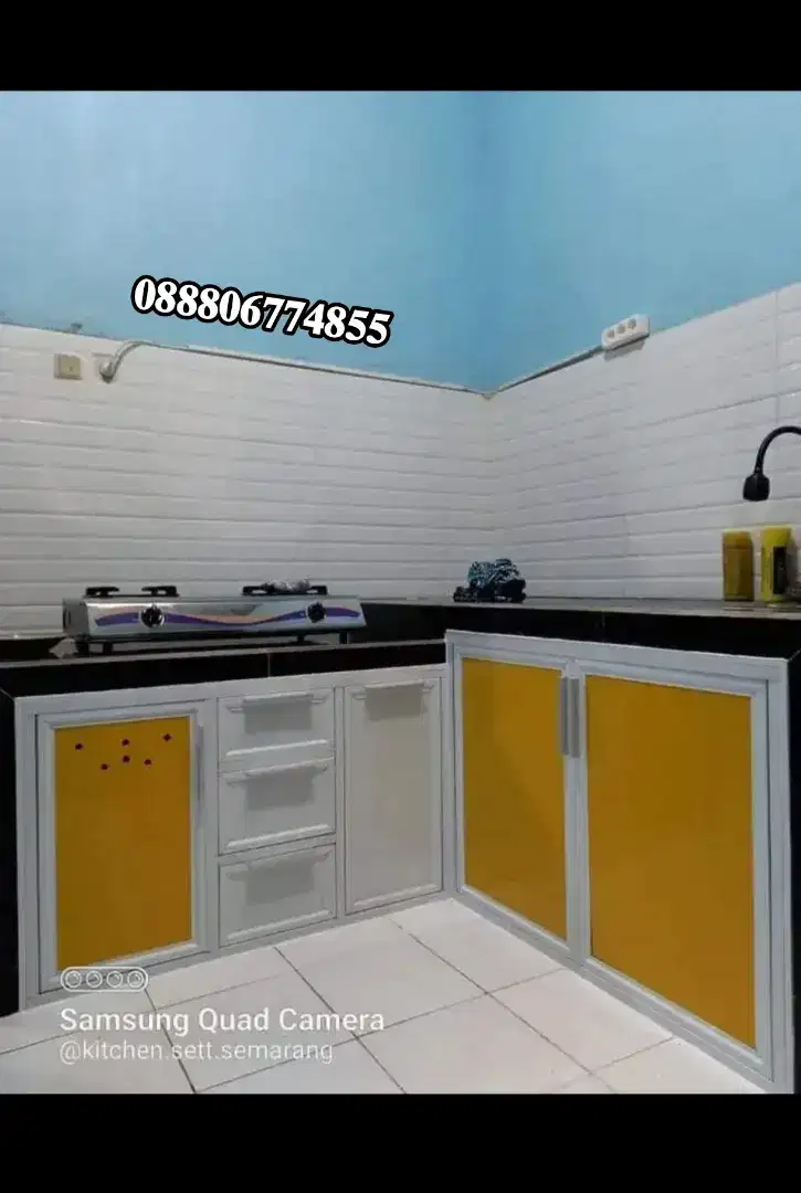 Kitchen set alumunium murah berkualitas bergaransi