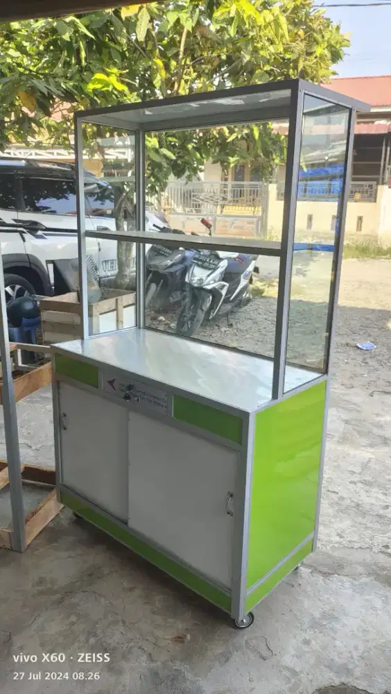 Stelinv Lontong, gorengan dll, 100x50x170 Promo Harga TERMURAH