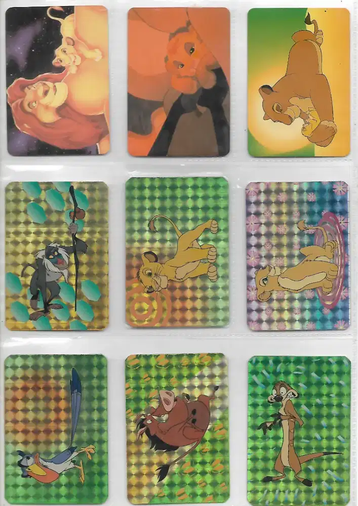 Kartu lion king 27 pcs