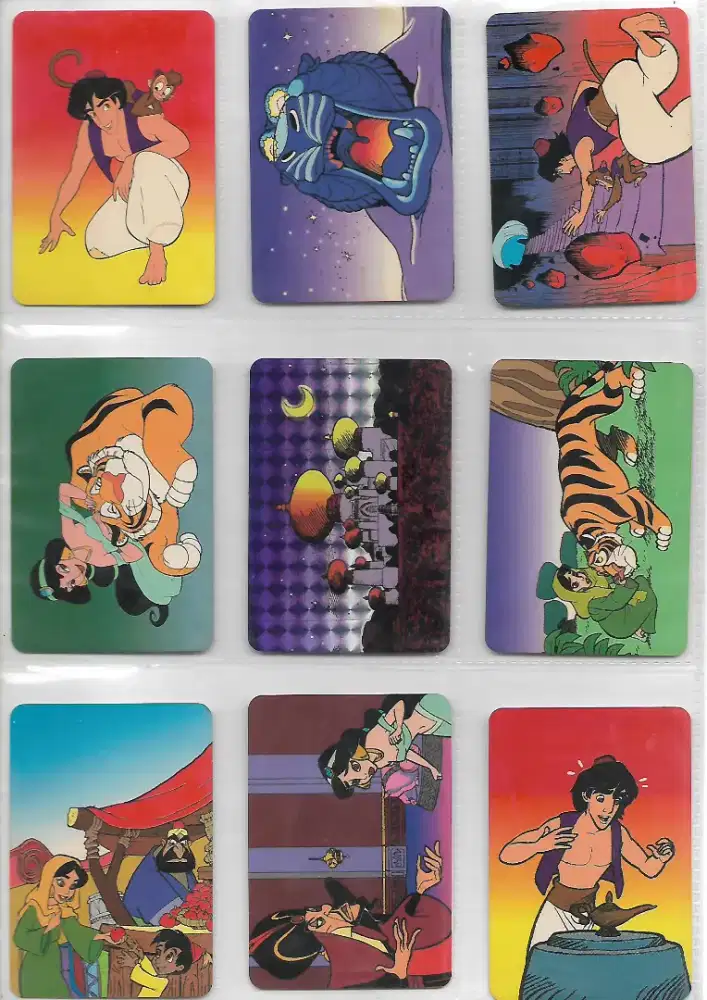 Kartu aladdin 17 pcs