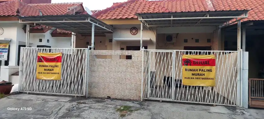 JUAL RUMAH MURAH PURI SURYA JAYA CLUSTER DEPAN UTAMA