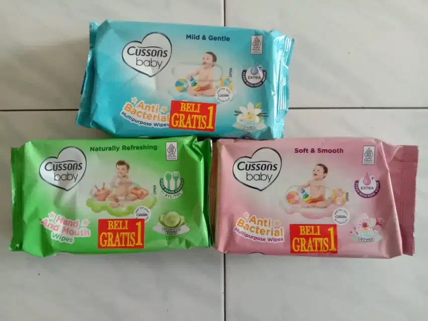 Tisu Basah Antibacterial [Beli 1 gratis 1]