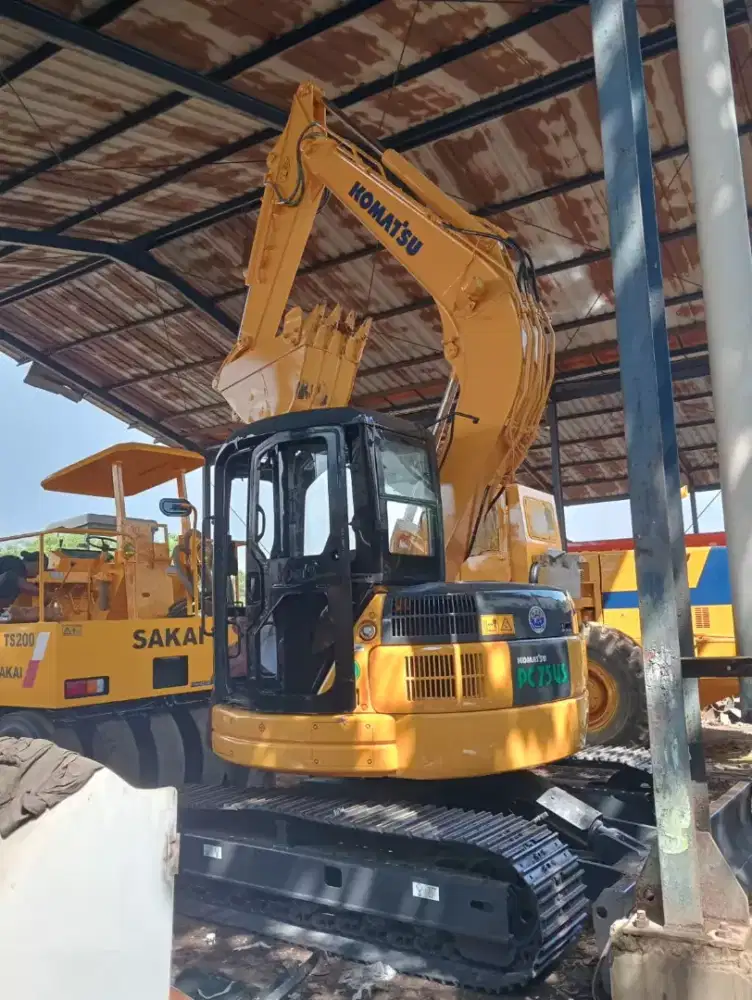 Komatsu pc 75US-3 instalasi import 2025