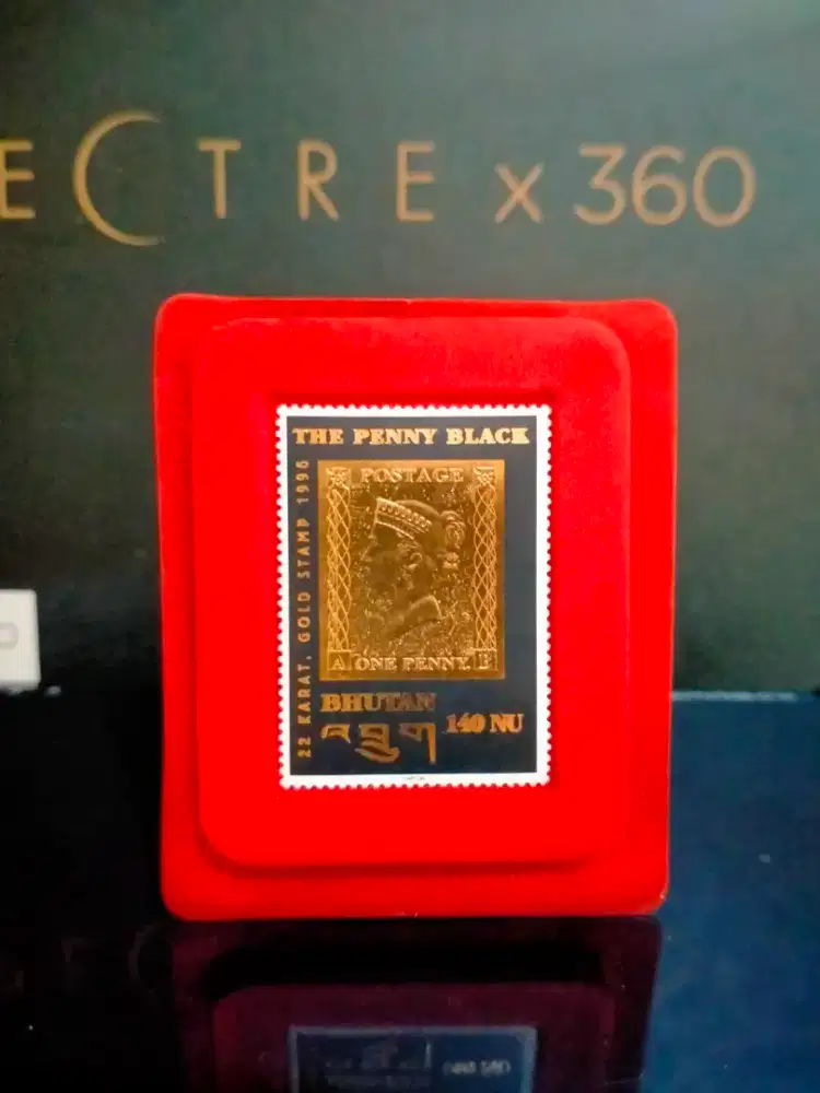 Prangko Emas 22 Karat