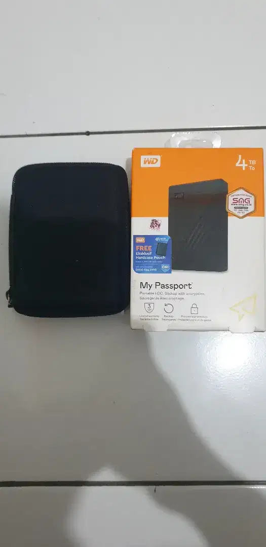 Hardisk WD New My Passport 4 TB