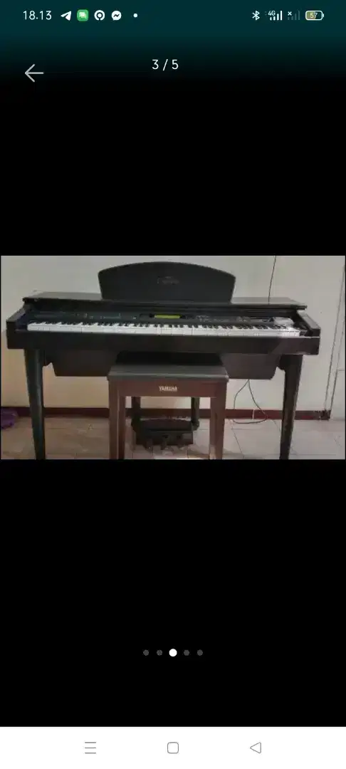 Piano Yamaha clavinova