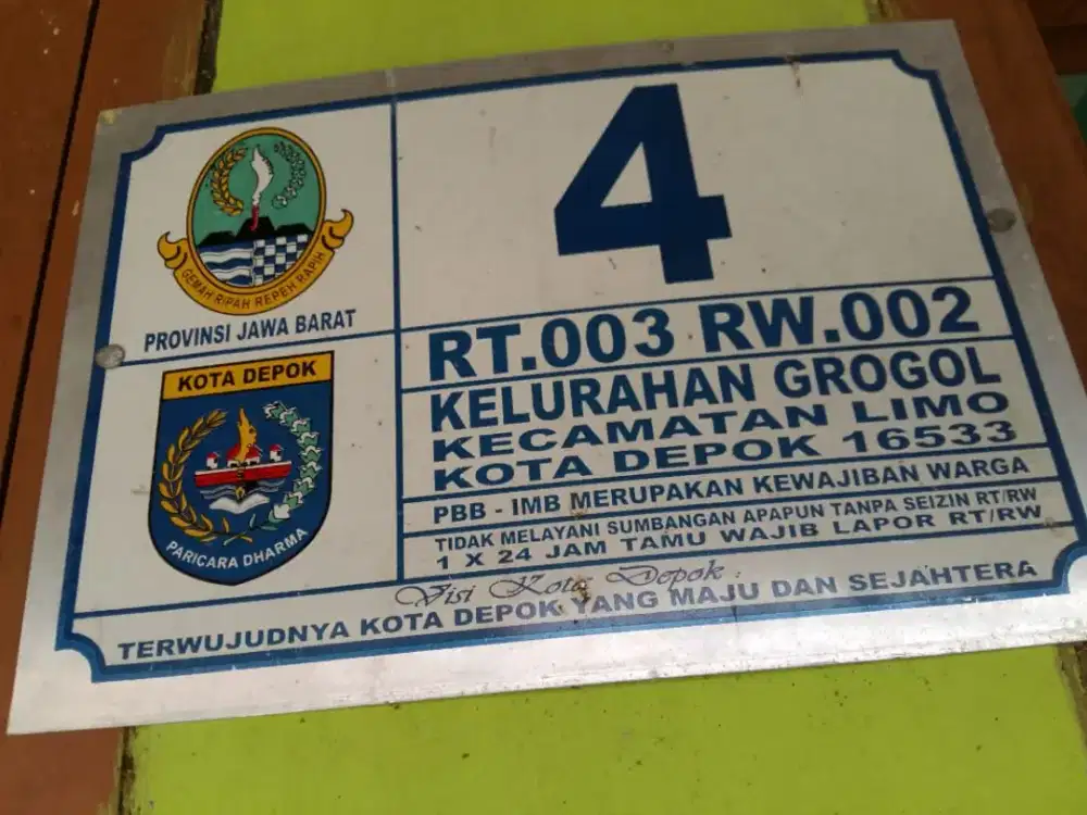 Rumah di kontrakkan
