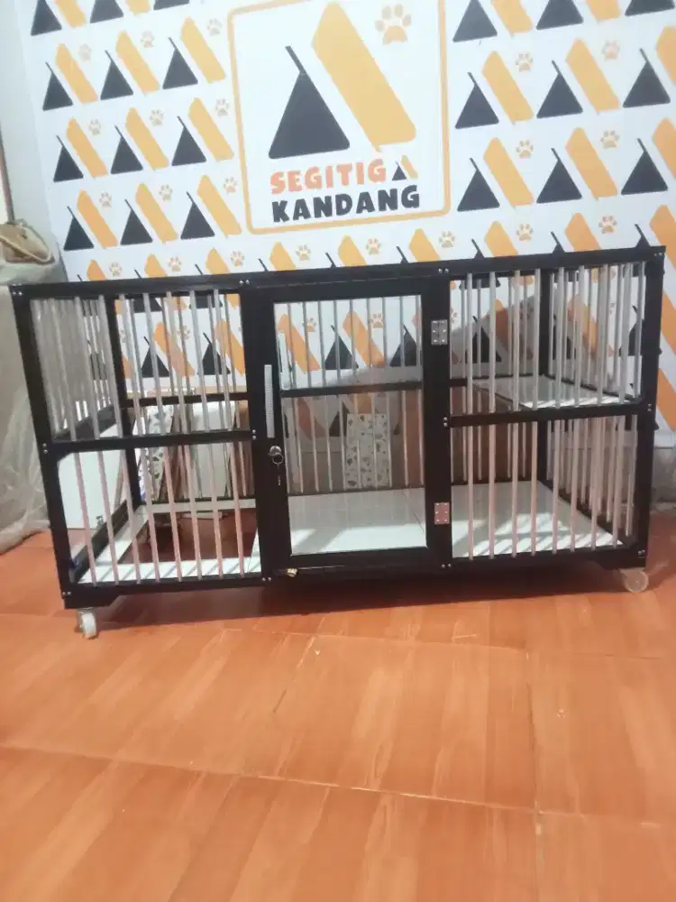 Kandang kucing 1 lantai jumbo