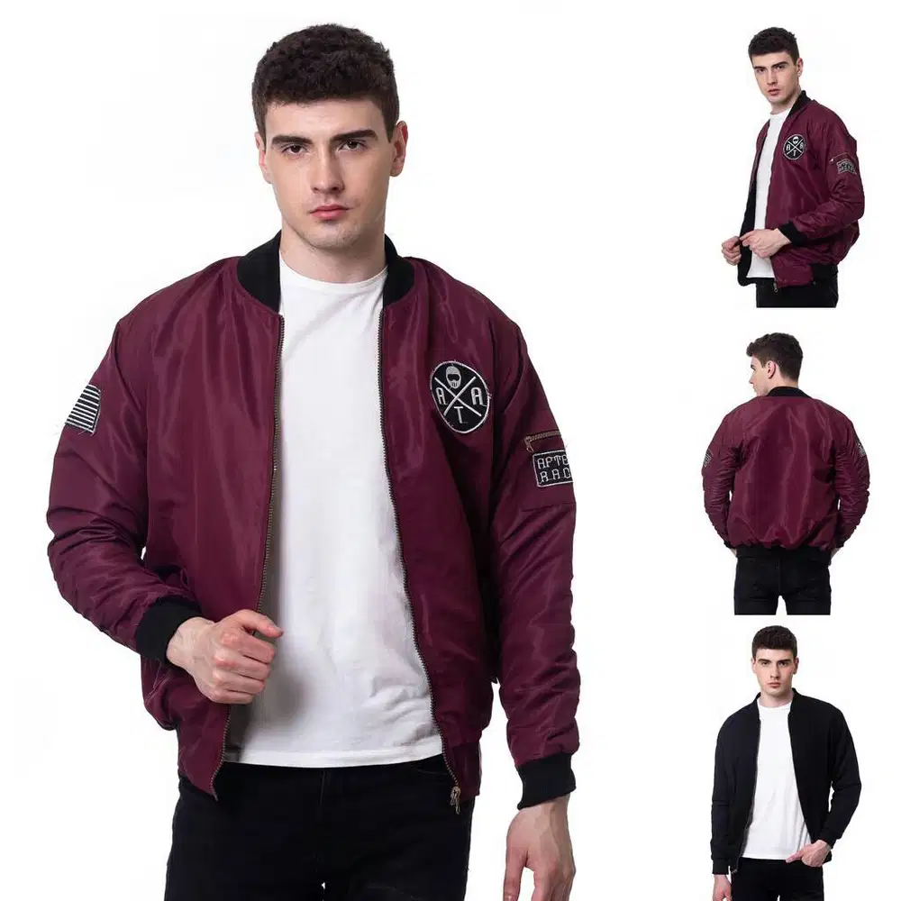 JAKET BIG SIZE XXL BOLAK BALIK WATTERPROFF MURAH Murah