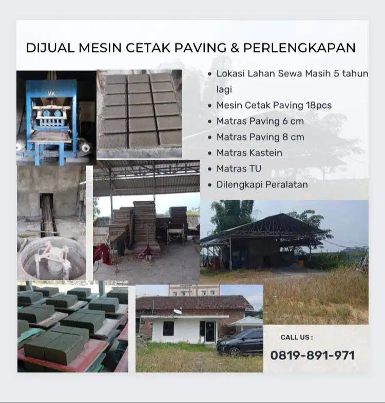 MESIN CETAK PAVING