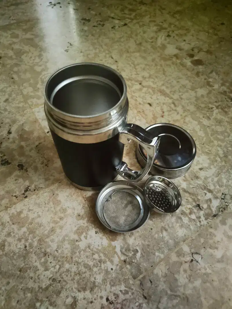 Tumbler Kilap Klasik Buat Teh atau Kopi Panas