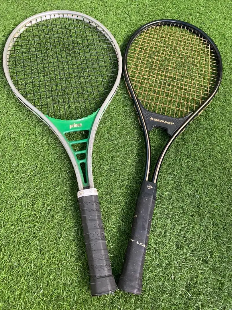 Raket Tennis prince dan Dunlop klasik