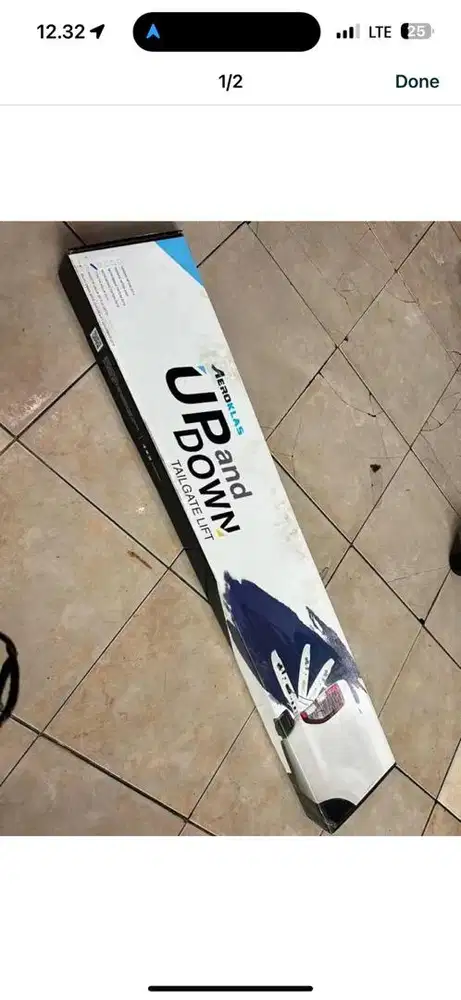 Aeroklass tailgate lift