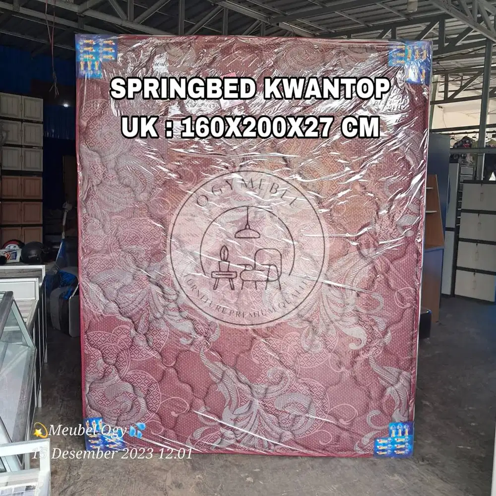 promo sale springbed kwantop 160x200 termurah