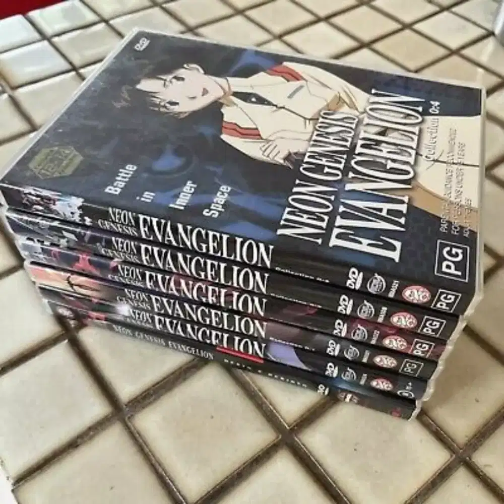 Dvd anime evangelion