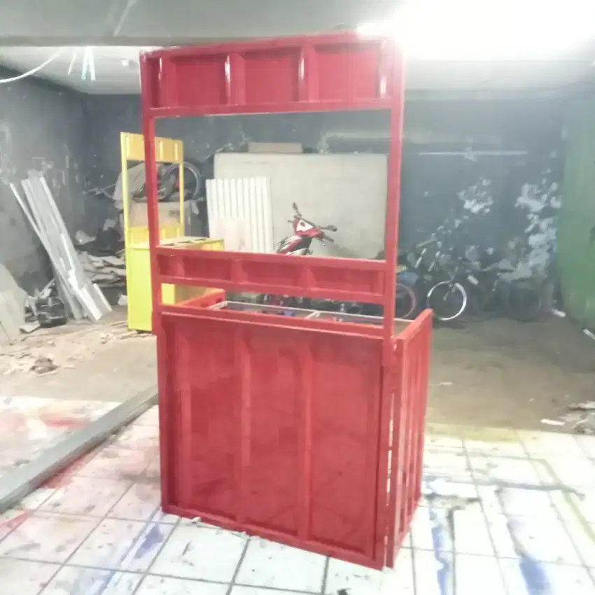 Gerobak booth portable