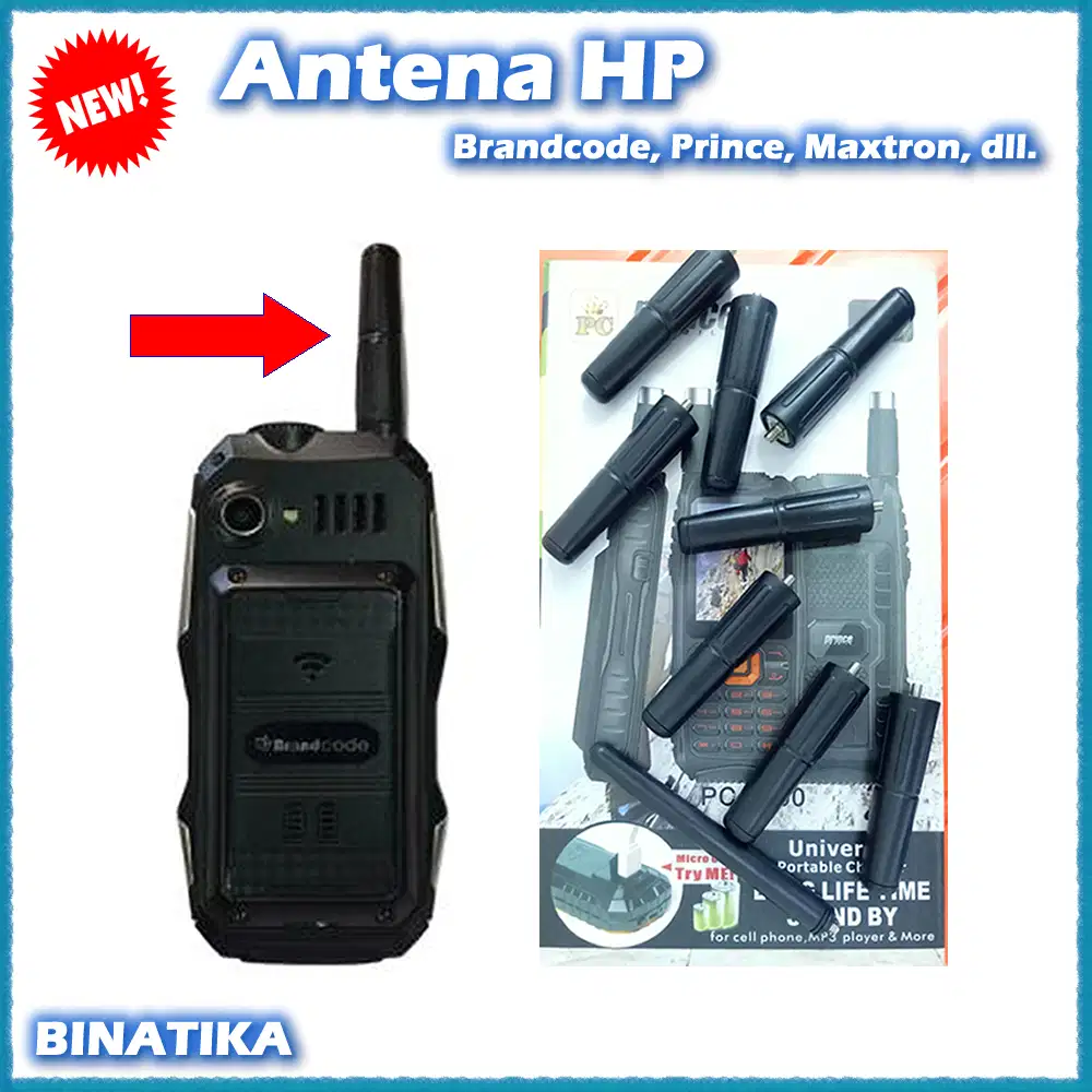 Antena Bawaan HP Brandcode / Prince / Maxtron dan HP Sejenis Lainnya