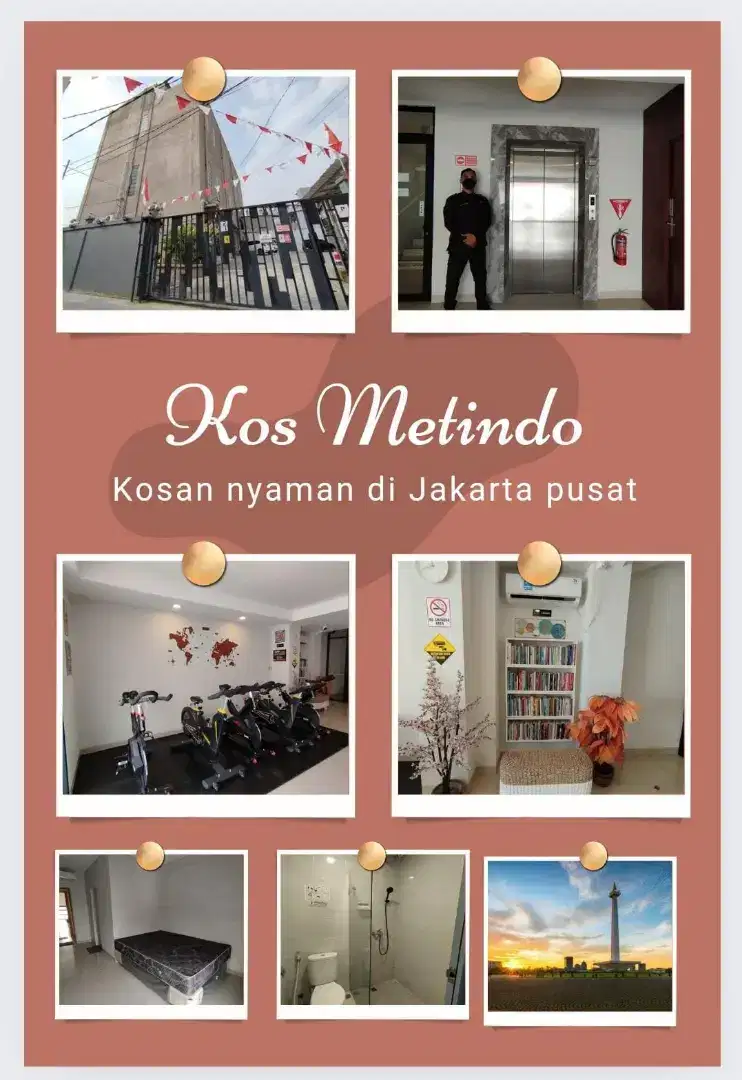 Sewa Kost Metindo Pria Wanita Kemayoran