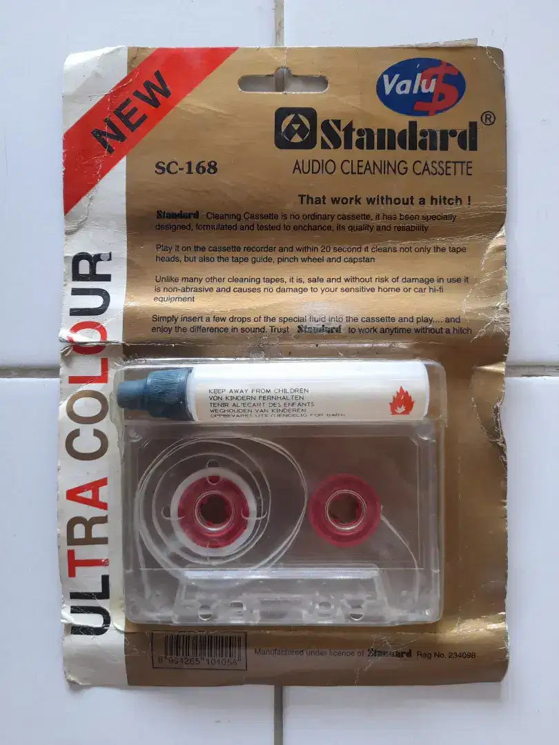 Head Cleaner Kaset Tape Recorder