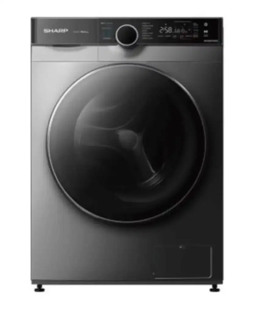 Mesin cuci sharp front loading es tl1490msx 9kg