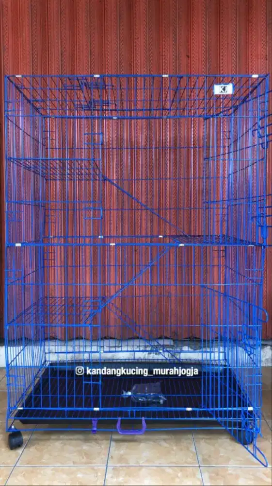 KANDANG KUCING LIPAT TINGKAT 3 PROMO