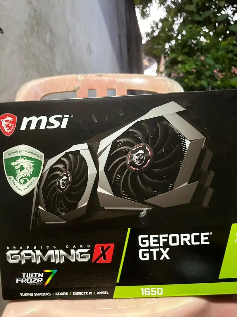 MSI GTX 1650 4GB DDR5 Gaming X / GTX 1650 4GB GAMING X GDDR5