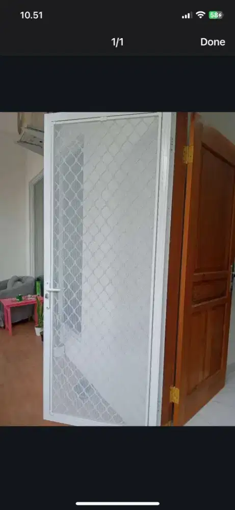 Terima pemasangan kawat nyamuk magnet untuk pintu expanda dan jendela