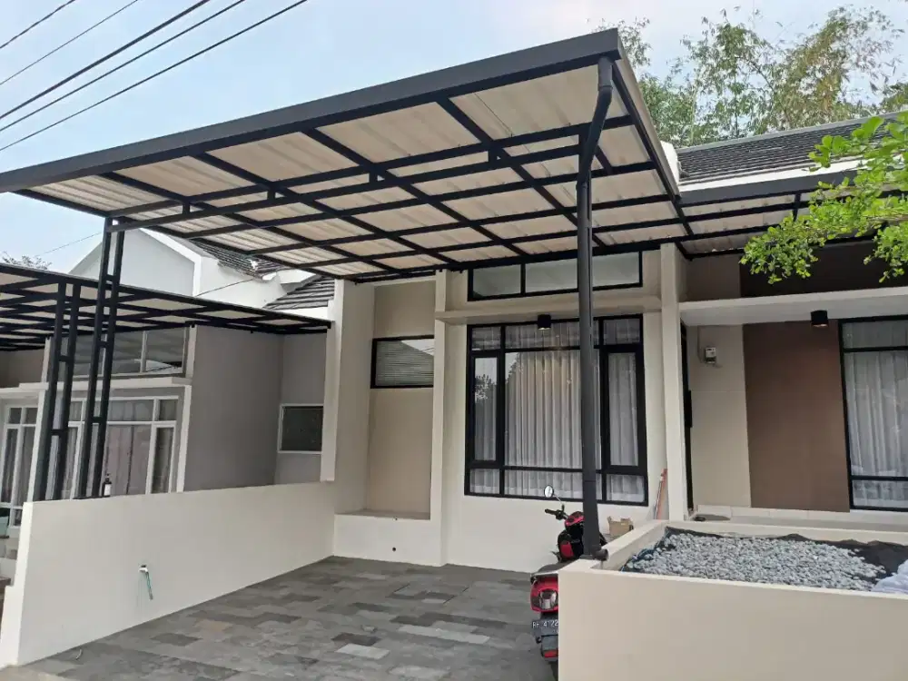 Kanopi kaca murah, pemasangan kanopi kaca #494