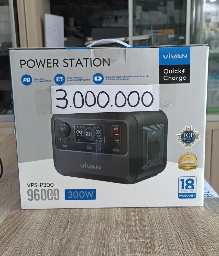 Power station VIVAN VPS - p300 original resmi