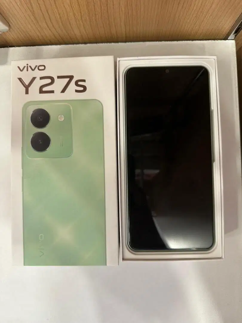 VIVO Y27S 8/128 GREEN BEKAS DEMO LIKE NEW