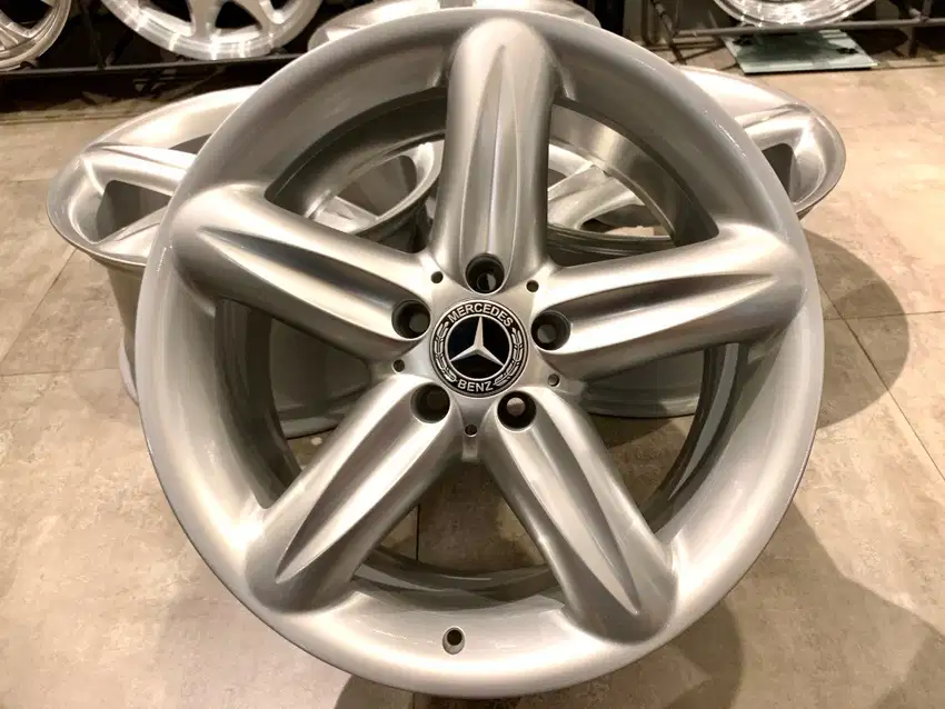 Velg OEM Mercedes Benz SL W230, R-18, Lebar 9.5, PCD 5 x 112