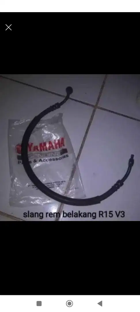 Slang rem belakang r15 v3