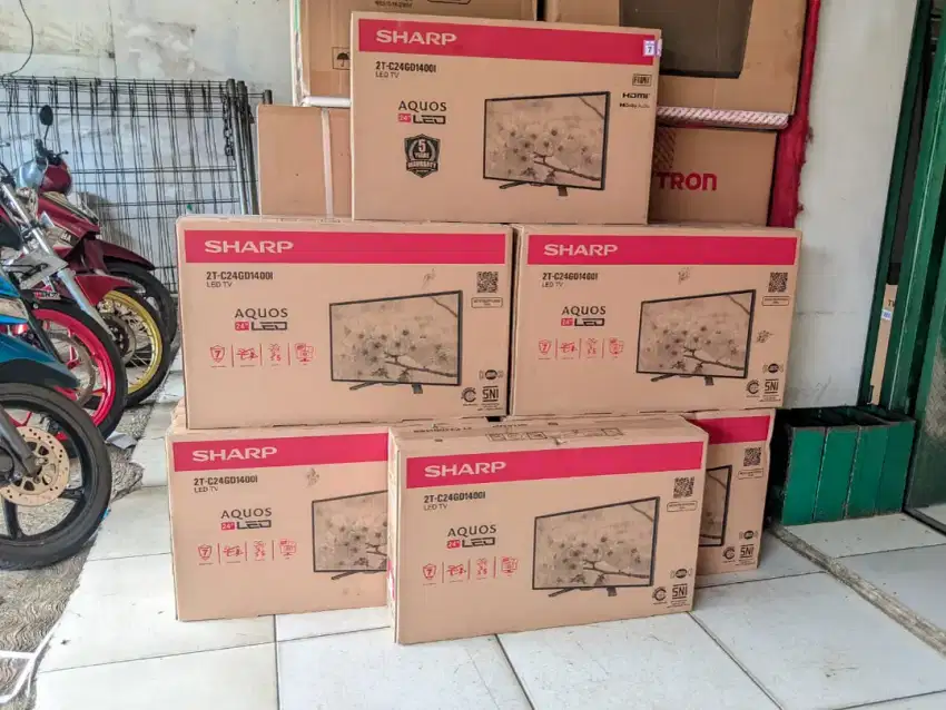 Promo tv sharp 24digital cicil kredit bisa